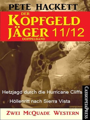 cover image of Der Kopfgeldjäger Folge 11/12  (Zwei McQuade Western)